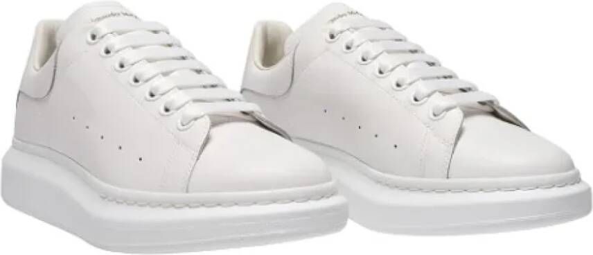 alexander mcqueen Leather sneakers White Heren