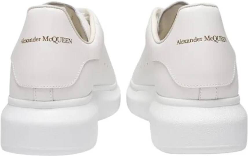 alexander mcqueen Leather sneakers White Heren