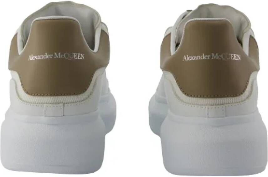 alexander mcqueen Leather sneakers White Heren