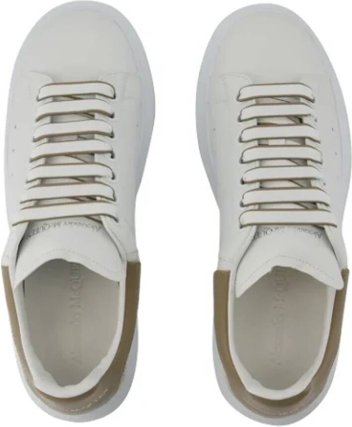 alexander mcqueen Leather sneakers White Heren