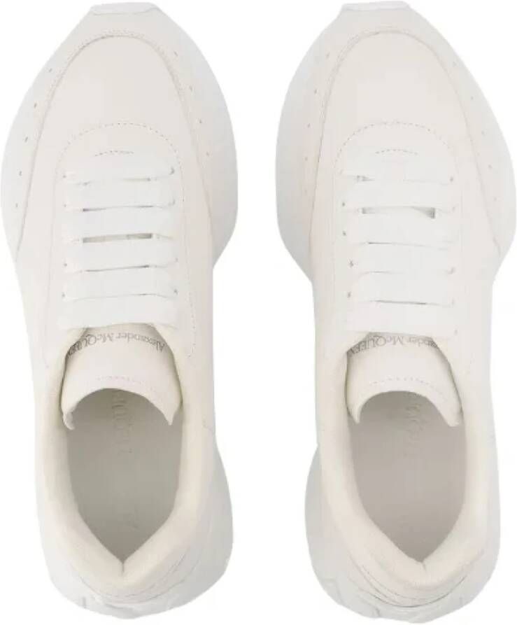 alexander mcqueen Leather sneakers White Heren