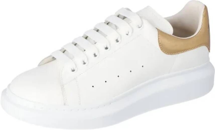 alexander mcqueen Leather sneakers White Heren