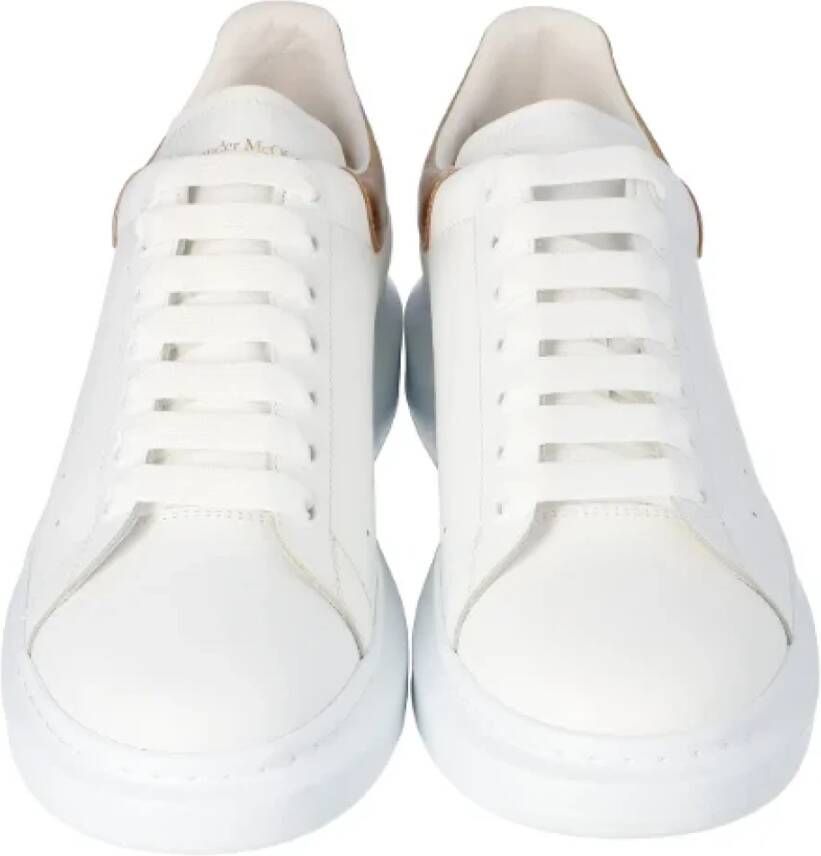 alexander mcqueen Leather sneakers White Heren