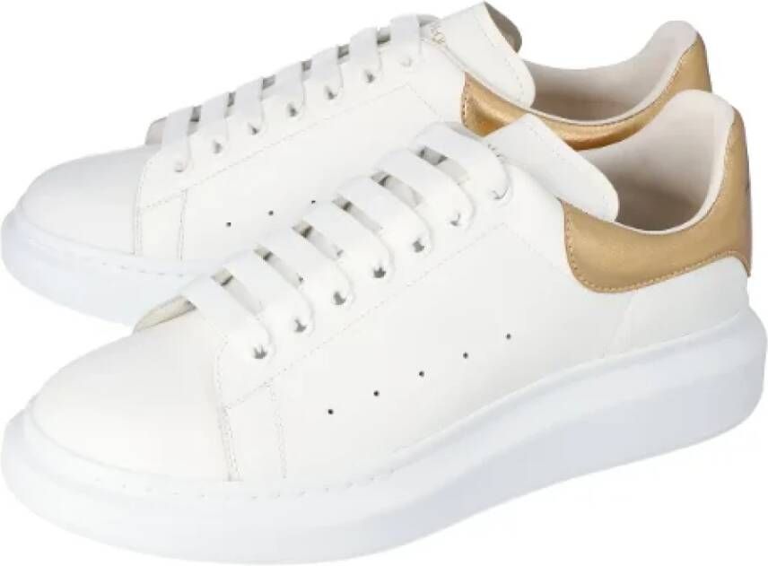 alexander mcqueen Leather sneakers White Heren