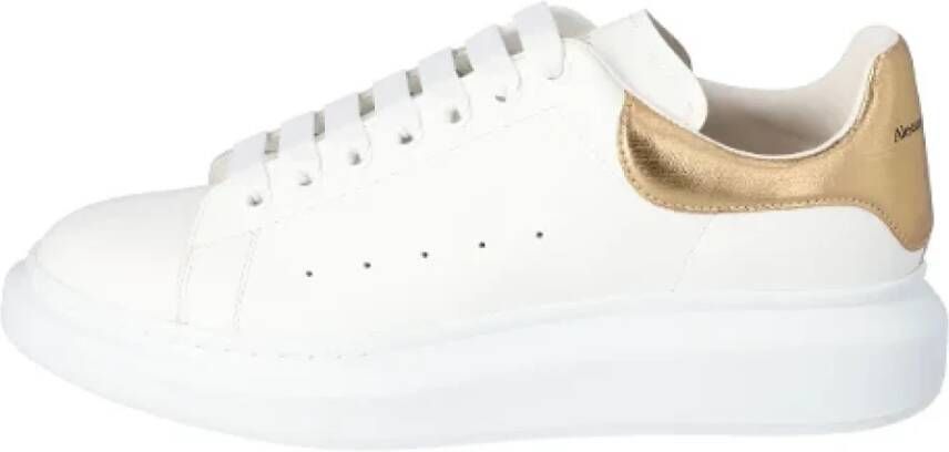 alexander mcqueen Leather sneakers White Heren