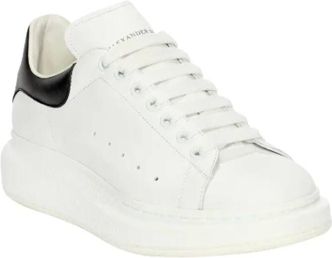 alexander mcqueen Leather sneakers White Heren