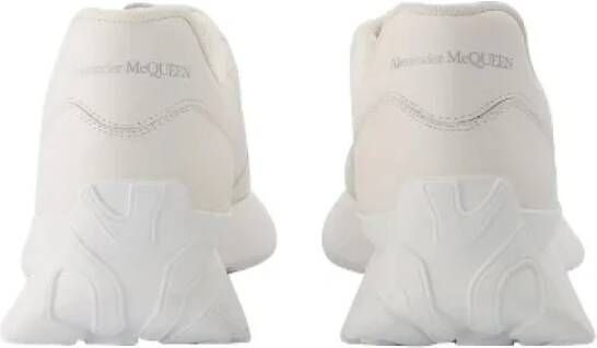 alexander mcqueen Leather sneakers White Heren