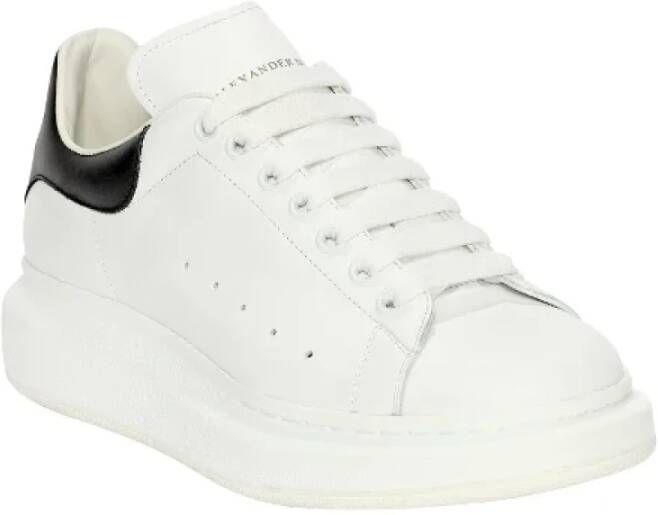 alexander mcqueen Leather sneakers White Heren