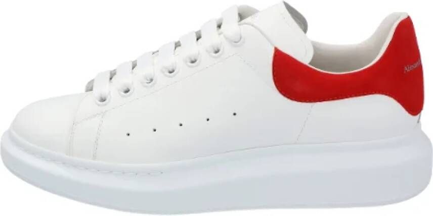 alexander mcqueen Leather sneakers White Heren