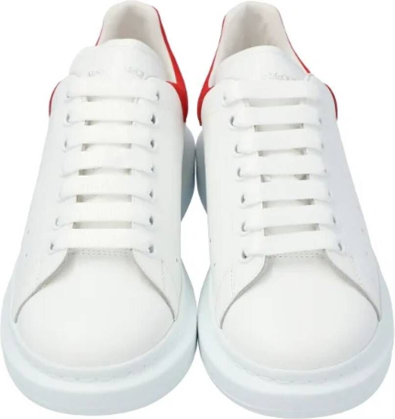 alexander mcqueen Leather sneakers White Heren