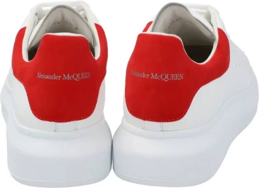 alexander mcqueen Leather sneakers White Heren