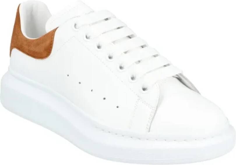 alexander mcqueen Leather sneakers White Heren