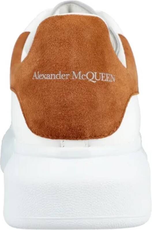 alexander mcqueen Leather sneakers White Heren