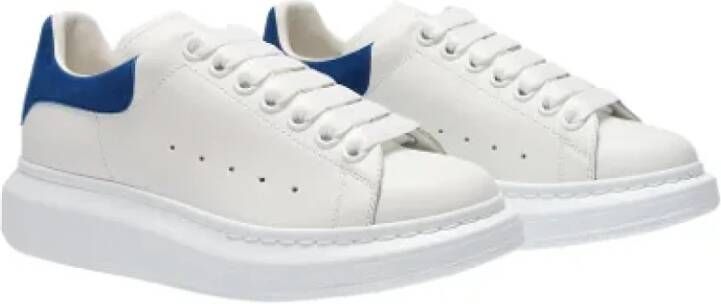 alexander mcqueen Leather sneakers White Unisex