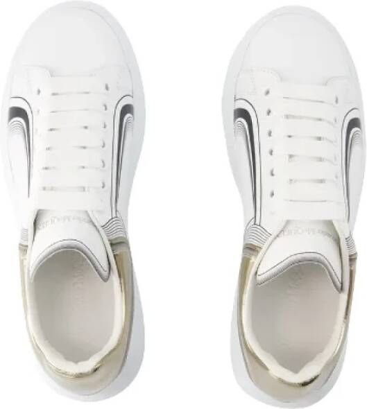 alexander mcqueen Leren sneakers van glad kalfsleer Wit Dames