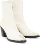 Alexander mcqueen Leren Cowboy Punk Laarzen White Dames - Thumbnail 2