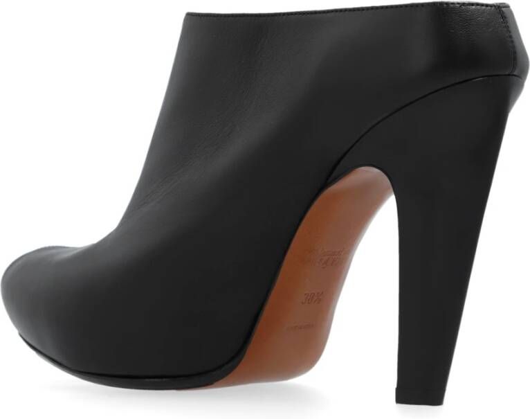 alexander mcqueen Leren hoge hakken Black Dames