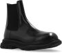 Alexander mcqueen Zwarte Slip-On Laarzen met Elastische Zijkanten Black Heren - Thumbnail 10