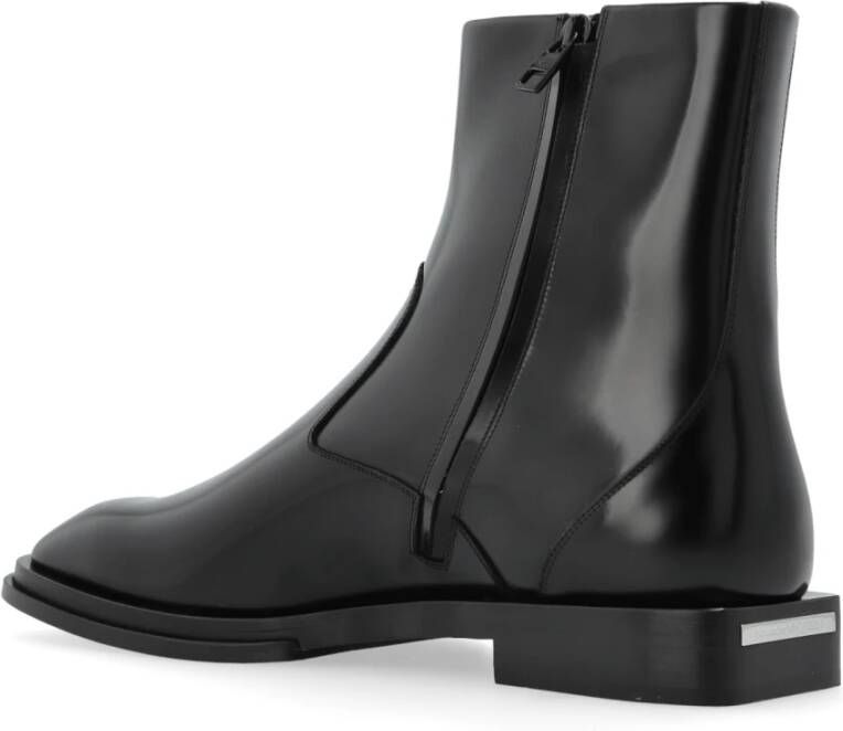 alexander mcqueen Leren schoenen Black Heren