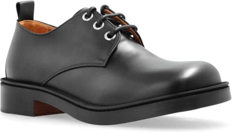 alexander mcqueen Leren schoenen Black Heren