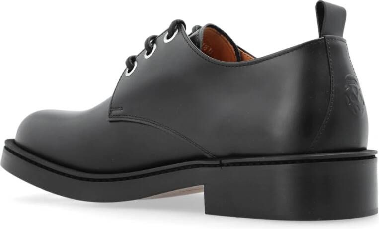 alexander mcqueen Leren schoenen Black Heren