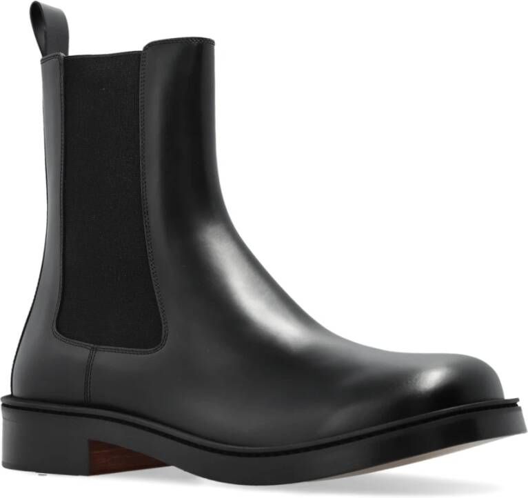 alexander mcqueen Leren schoenen Black Heren