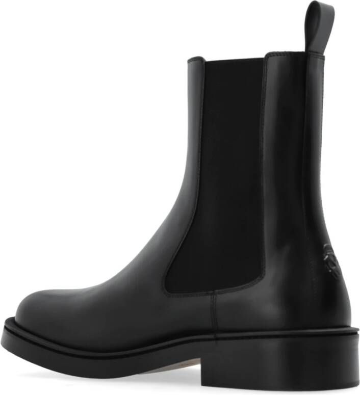 alexander mcqueen Leren schoenen Black Heren