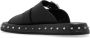 Alexander mcqueen Leren Slides Black Dames - Thumbnail 5