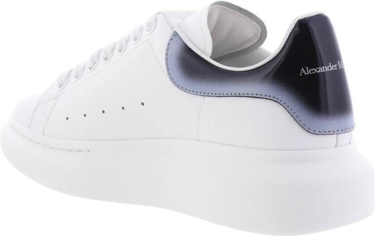 alexander mcqueen Leren Sneakers Larry Moo White Heren