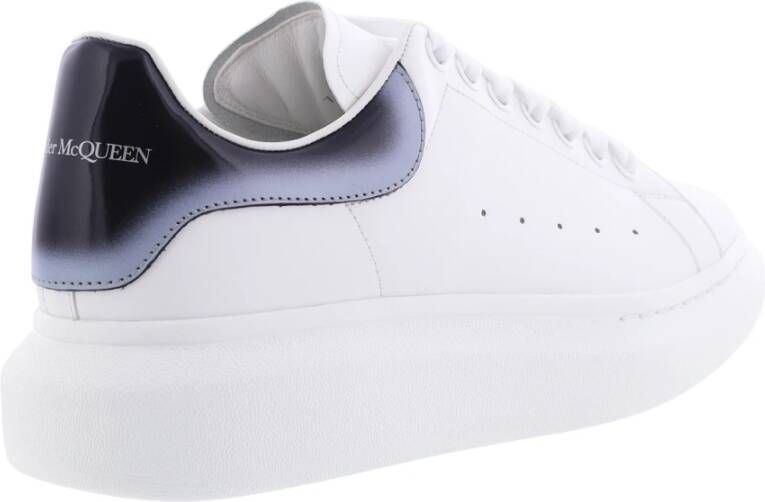 alexander mcqueen Leren Sneakers Larry Moo White Heren