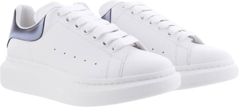 alexander mcqueen Leren Sneakers Larry Moo White Heren