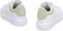 Alexander mcqueen Leren Sneakers met Suède Hielinzet White Dames - Thumbnail 3