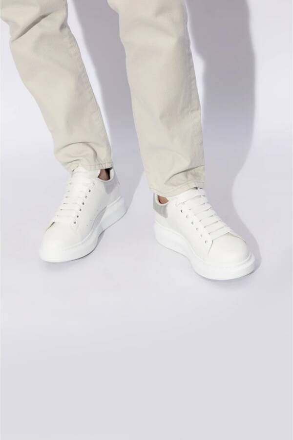 alexander mcqueen Leren sneakers White Dames