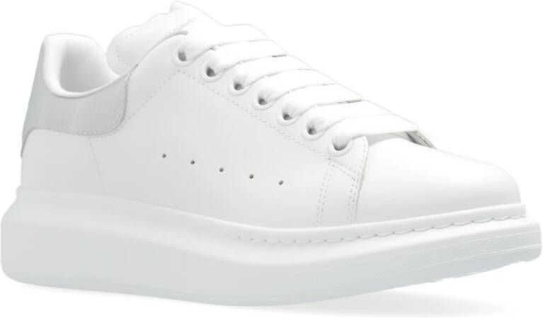 alexander mcqueen Leren sneakers White Dames