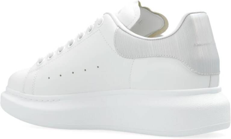 alexander mcqueen Leren sneakers White Dames