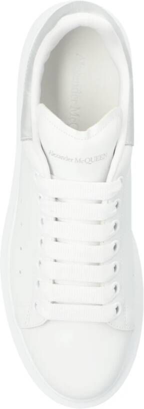 alexander mcqueen Leren sneakers White Dames