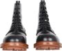 Alexander mcqueen Leren Worker Boots met Dikke Zool Black Heren - Thumbnail 2