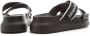 Alexander mcqueen Logo Slides met Geborduurd Detail Black Dames - Thumbnail 3