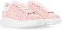 Alexander mcqueen Luxe Suede Oversized Sneakers voor Vrouwen Pink Dames - Thumbnail 4