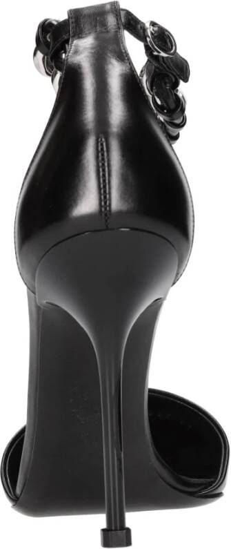 alexander mcqueen Met hak zwart Black Dames