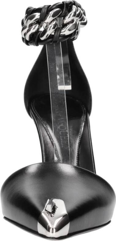 alexander mcqueen Met hak zwart Black Dames