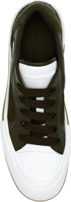 alexander mcqueen Olijfgroene Plimsoll Sneakers Green Heren