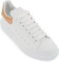 Alexander mcqueen Oversize Leren Sneakers met Rubberen Zool White Dames - Thumbnail 8