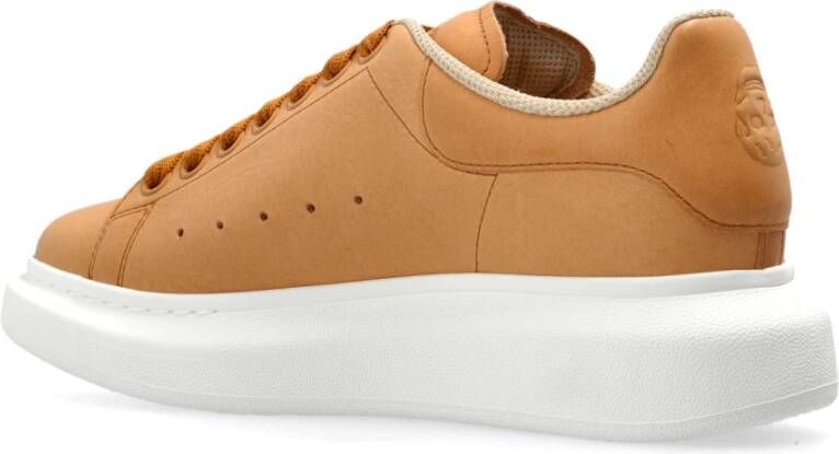 alexander mcqueen Oversized Retro sneakers Brown Dames