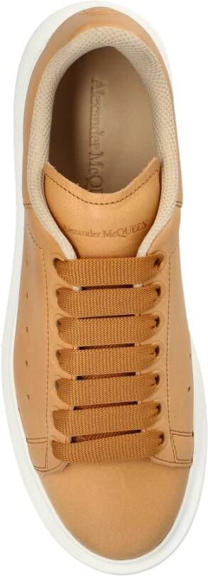 alexander mcqueen Oversized Retro sneakers Brown Dames