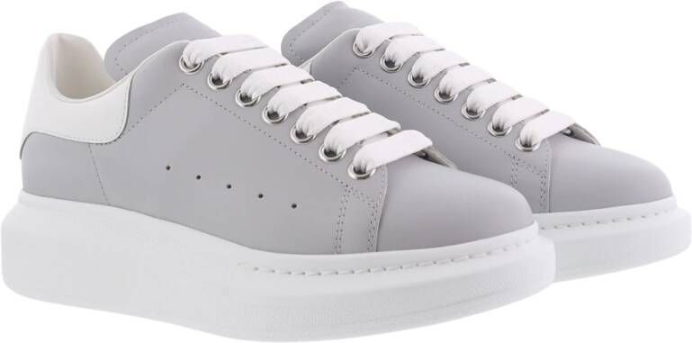 alexander mcqueen Oversized Sneaker Grijs Wit Gray Dames