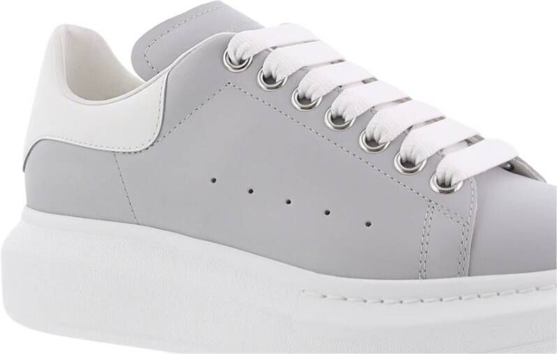 alexander mcqueen Oversized Sneaker Grijs Wit Gray Dames