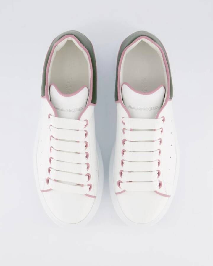 alexander mcqueen Oversized Sneaker Wit Roze White Dames