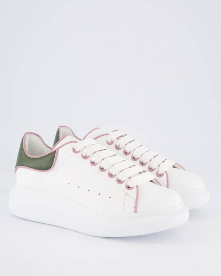 alexander mcqueen Oversized Sneaker Wit Roze White Dames