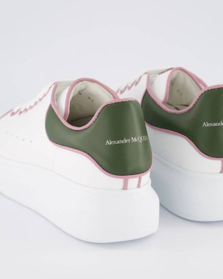 alexander mcqueen Oversized Sneaker Wit Roze White Dames